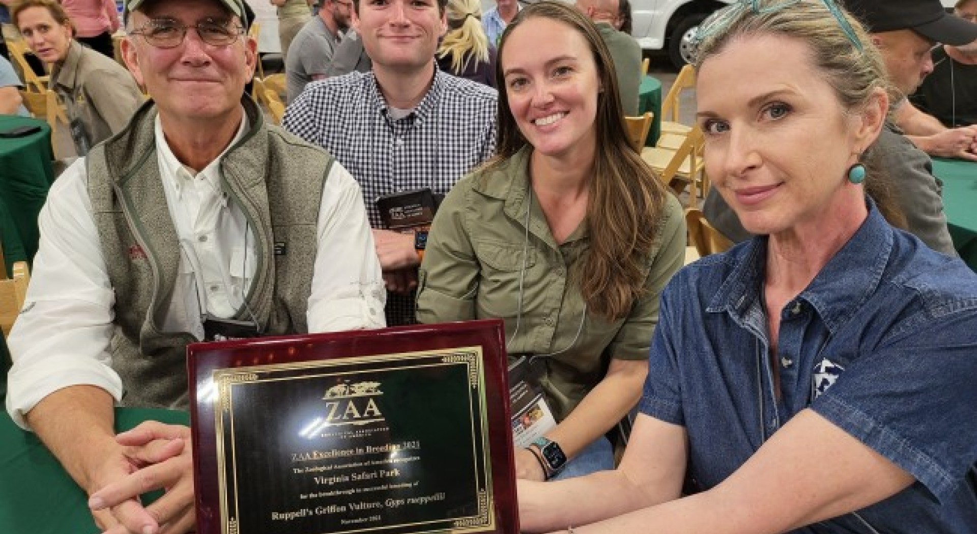Virginia Safari Park Recognized by ZAA for Excellence in Breeding